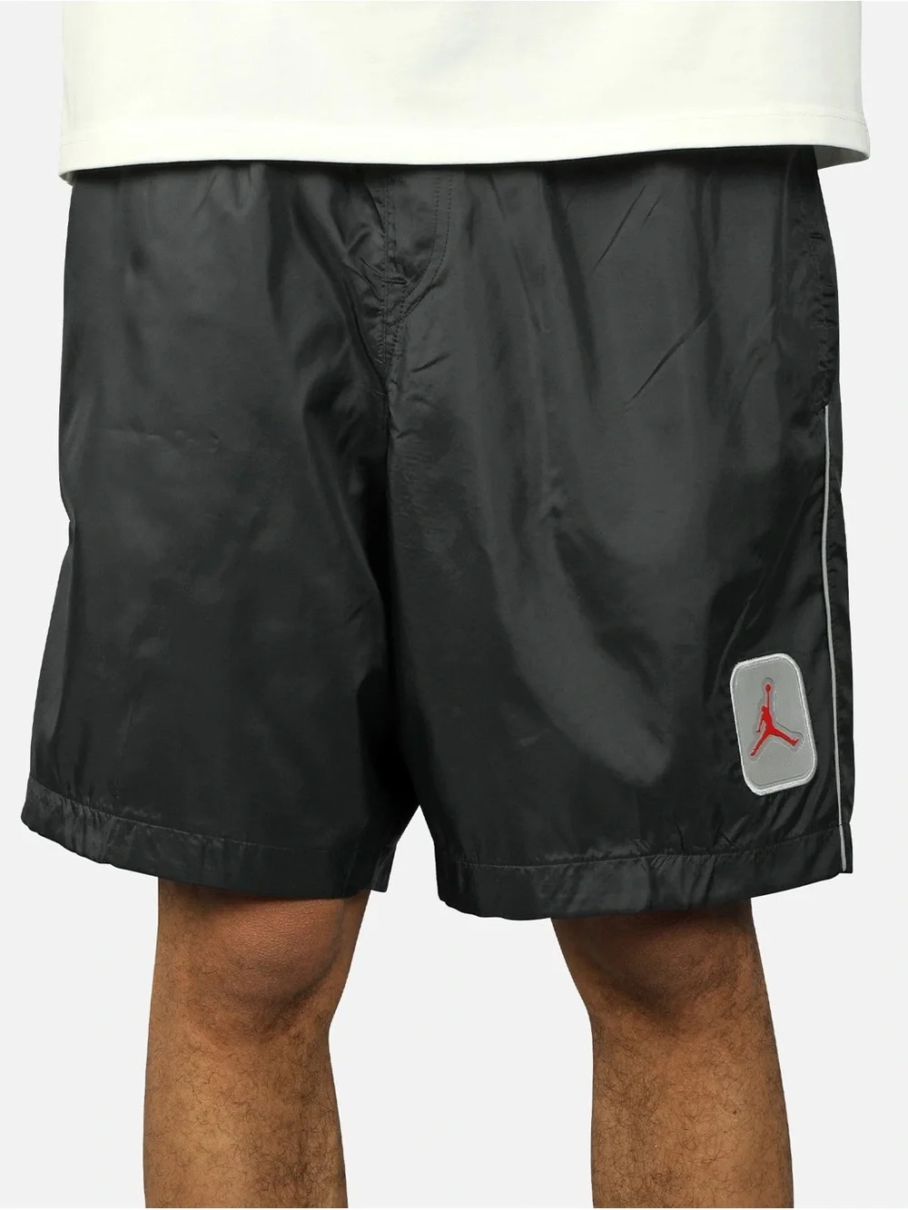 Nike Air Jordan Jumpman Legacy AJ5 Essential Shorts small black basketball retro